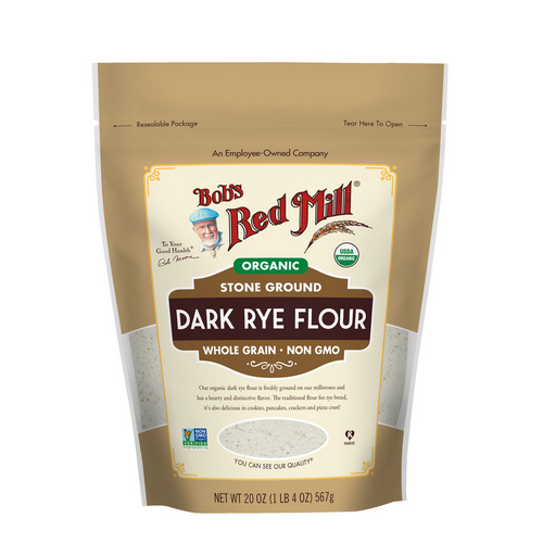 Bob's Red Mill Organic Dark Rye Flour 567g