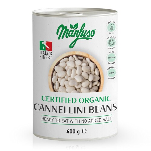 Manfuso Organic Cannellini Beans 400g