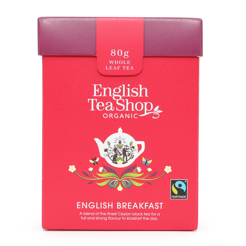 English Tea Shop Organic English Breakfast Loose Leaf Tea 80g