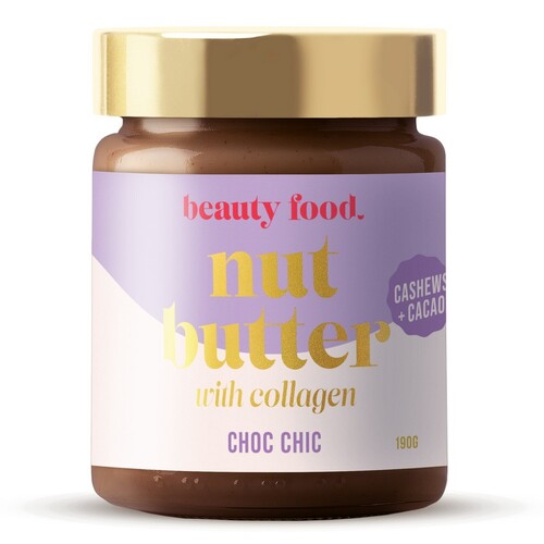 Beauty Food Collagen Nut Butter - Choc Chic 190g