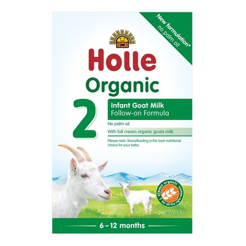 Holle Organic Goat Milk Infant Follow-On Formula 2 with DHA 400g