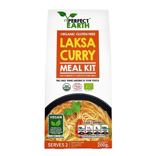 Perfect Earth Organic Gluten Free Meal Kit - Laksa 200g