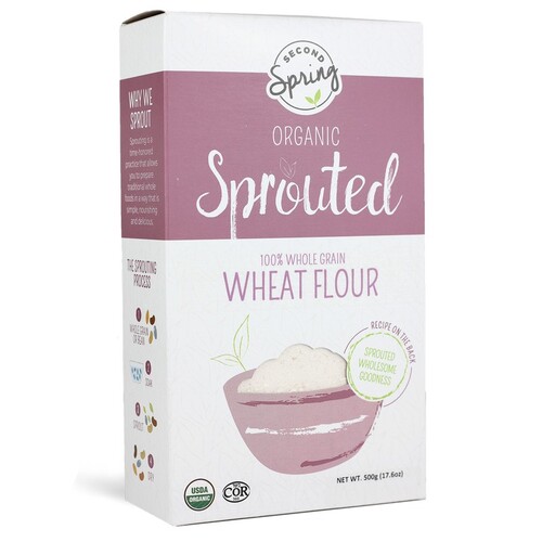 Second Spring Organic Sprouted Wheat Flour 500g