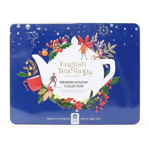 English Tea Shop Navy Premium Holiday Collection Gift Tin 54g