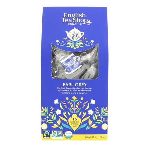 English Tea Shop Earl Grey Silken Pyramid Infuser Pack