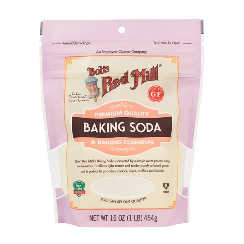 Bob's Red Mill Pure Baking Soda Pouch 454g