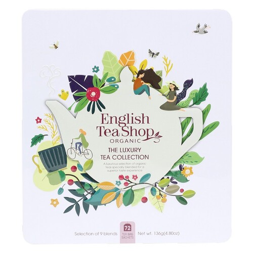 English Tea Shop Luxury Gift Tin - 72 Tea Bag Sachets