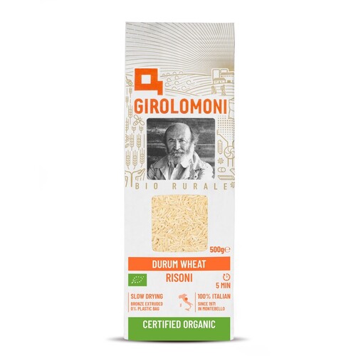 Girolomoni Durum Wheat Semolina Risoni 500g