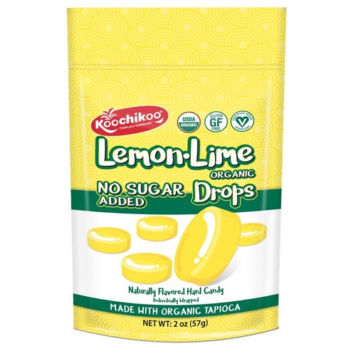 Koochikoo Organic Lemon Lime Drops 16pcs