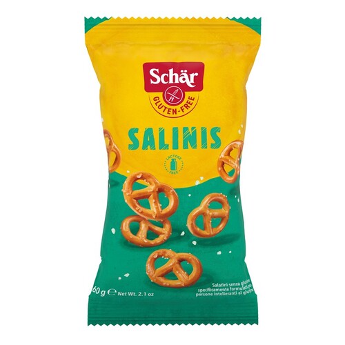 Schar Salinis Snacks (Gluten Free Pretzels) 60g