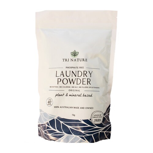 Tri Nature Alpha Plus Laundry Powder Original 1kg