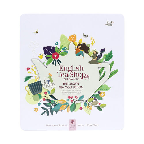 Christmas 2025 English Tea Shop The Luxury Tea Collection White Tin