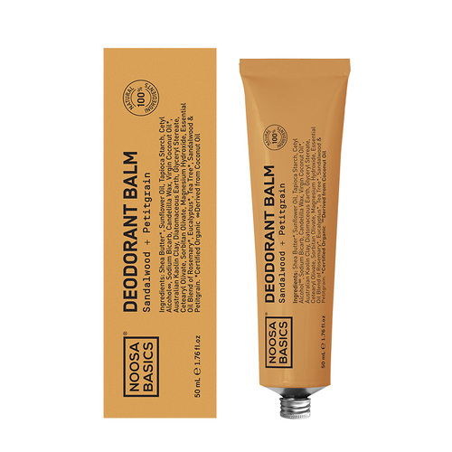Noosa Basics Deodorant Balm - Sandalwood + Petitgrain 50ml