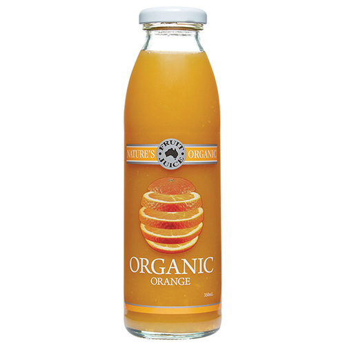 Nature's Organic  Orange Juice 350ml