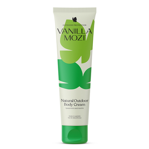 Vanilla Mozi Outdoor Body Cream Tube 125ml