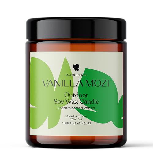 Vanilla Mozi Outdoor Soy Wax Candle 175ml