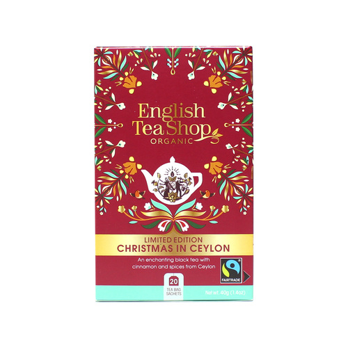 Christmas 2025 English Tea Shop Christmas in Ceylon Teabags