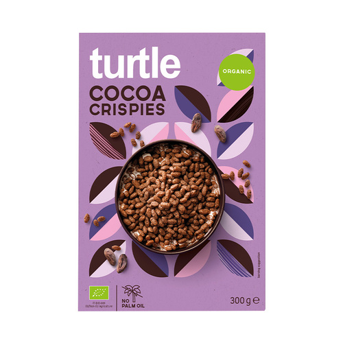 Turtle Cereal Organic Cocoa Crispies 300g