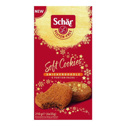 Christmas 2023 Schar Soft Cookies Cinnamon 210g