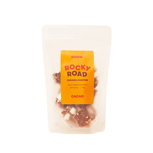 Chow Cacao Chocolate Chunks - Rocky Road Caramel 150g