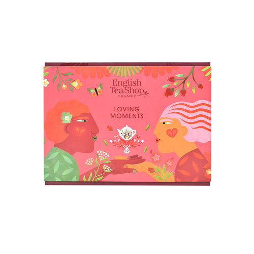 English Tea Shop Gift Pack Loving Moments 12 Pyramid Tea Bags
