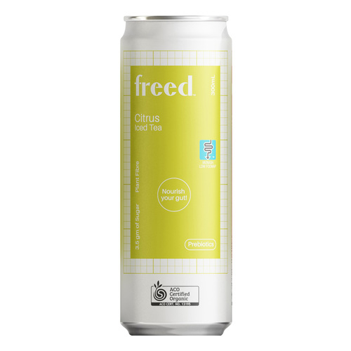 Freed Beverages Organic Iced Tea - Citrus 300ml