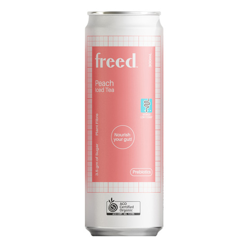 Freed Beverages Organic Iced Tea - Peach 300ml