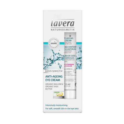 Lavera Basis Anti-Ageing Eye Cream Q10 15ml