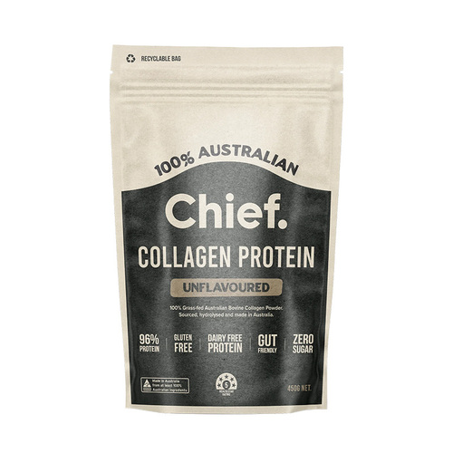 Chief Grass-Fed Collagen Protein Powder - Unflavoured 450g
