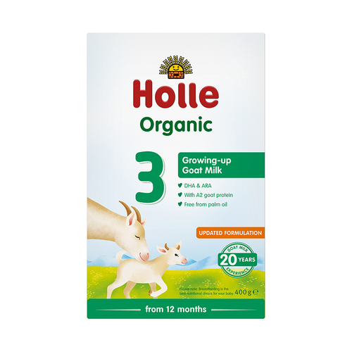 Holle Organic Goat Milk Toddler Formula 3 with DHA 400g