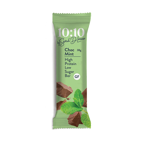 1010 by Sarah Di Lorenzo Protein Snack Bar - Choc Mint 14x38g