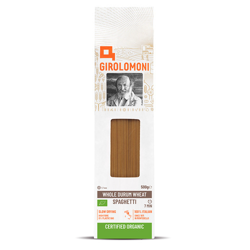 Girolomoni Organic Whole Durum Wheat Semolina Spaghetti 500g