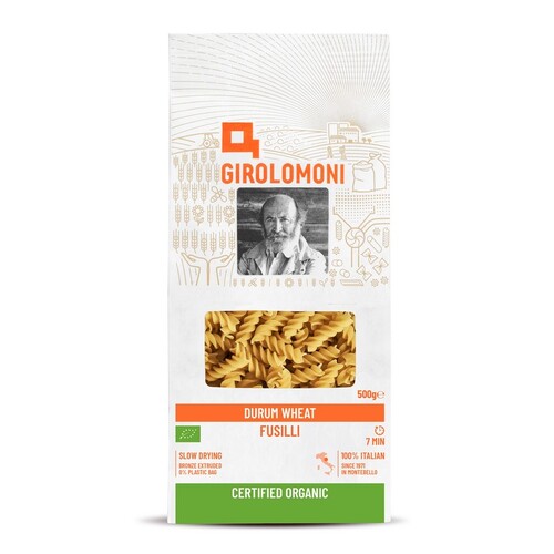 Girolomoni Organic Durum Wheat Semolina Fusili 500g