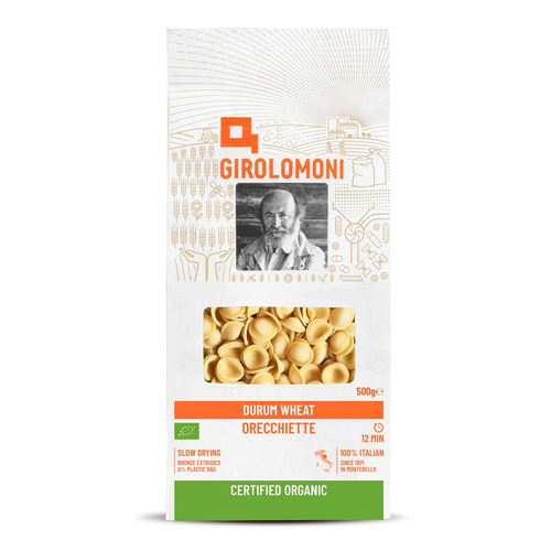 Girolomoni Organic Durum Wheat Semolina Orecchiette 500g