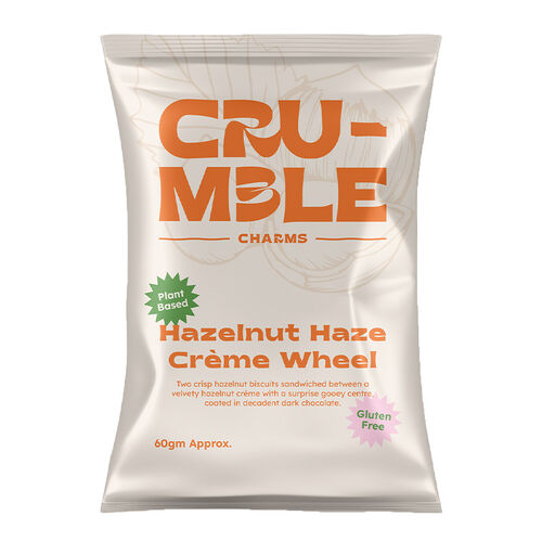Crumble Charms Hazelnut Haze Crème Wheel 60g