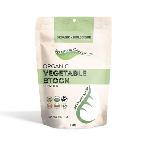 Splendor Garden Organic Plant-Based Stock Powder - Vegetable 150g