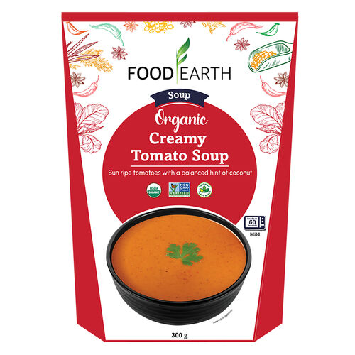 Food Earth Organic Soup - Creamy Tomato 300g