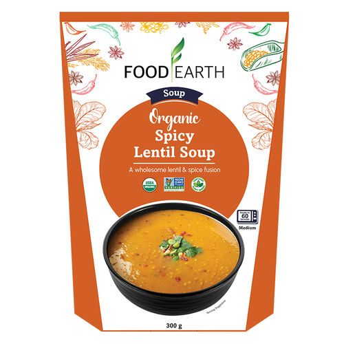 Food Earth Organic Soup - Spicy Lentil 300g