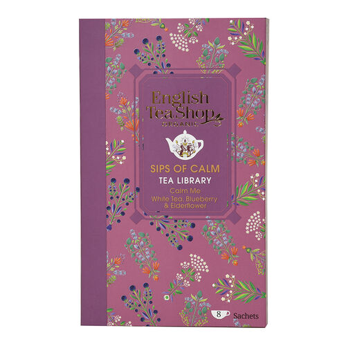 English Tea Shop Sips of Calm Tea Library 8pc