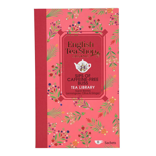 English Tea Shop Sips of Caffeine-Free Bliss Tea Library 8pc