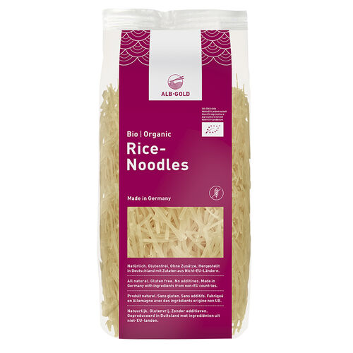 Alb-Gold Organic Rice Noodles 250g