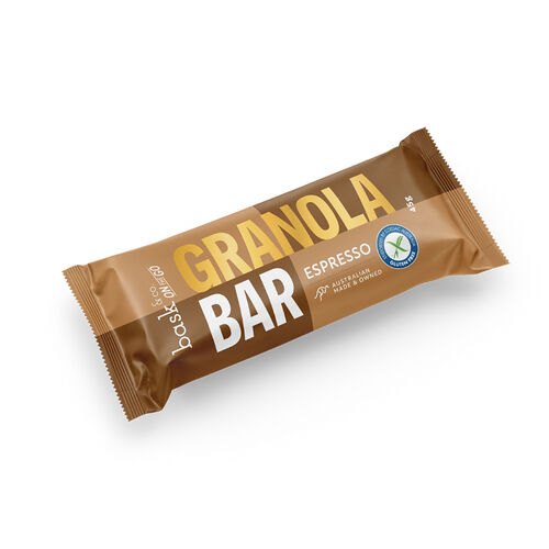 Bask & Co Espresso Granola Bars 45g