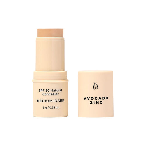 Avocado Zinc SPF50 Natural Concealer Medium - Dark 9g