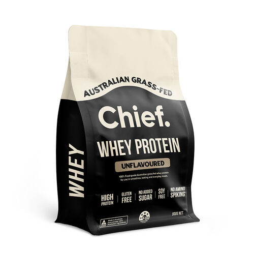 Chief Whey Protein Concentrate - Unflavoured 900g