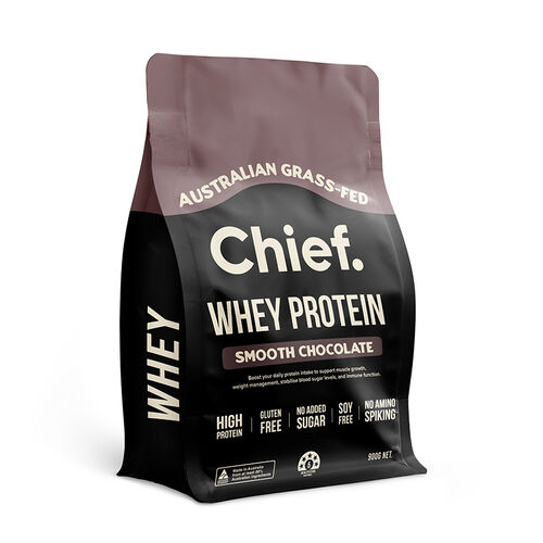 Chief Whey Protein Concentrate - Smooth Chocolate 900g