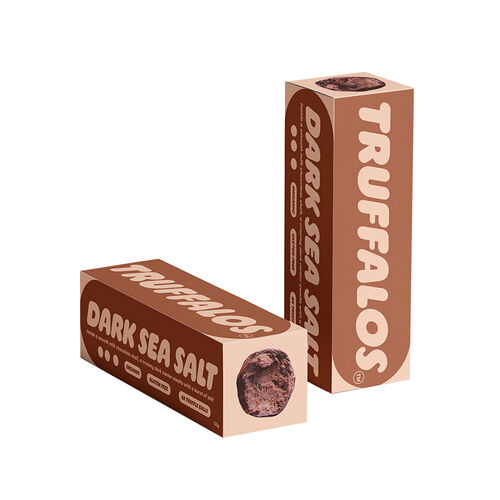 Chow Cacao Truffalos - Dark Sea Salt 4 Pack 52g