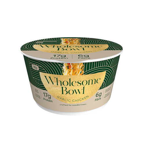 Wholesome Bowl Noodle Bowl - Garlic Chicken 83g
