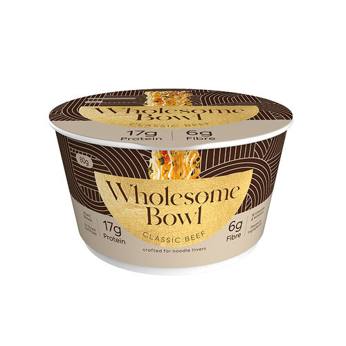 Wholesome Bowl Noodle Bowl - Classic Beef 83g