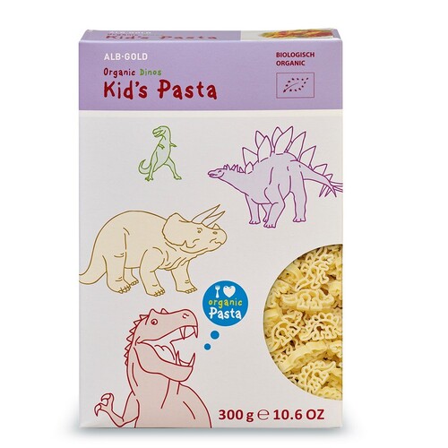 Alb-Gold Organic Kids Pasta Dinos 300g