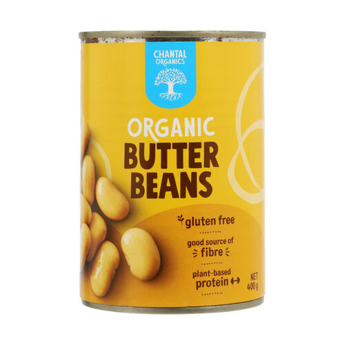 Chantal Organics Butter Beans 400g